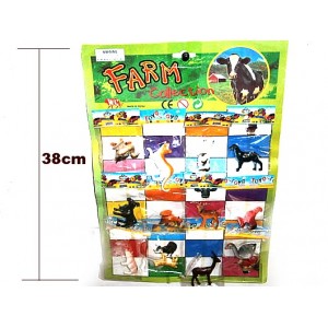 Zvířátka-farma,1ks,v 5cm, 0290