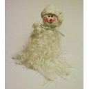 Sněhulák dekorace 15cm, 